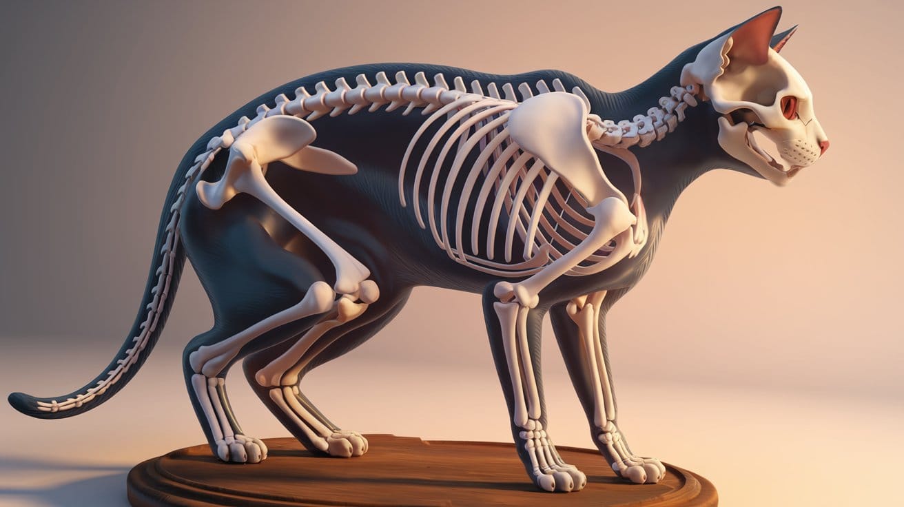 How a Cat Skeleton Works: The Science Behind Feline Bone Structure ...