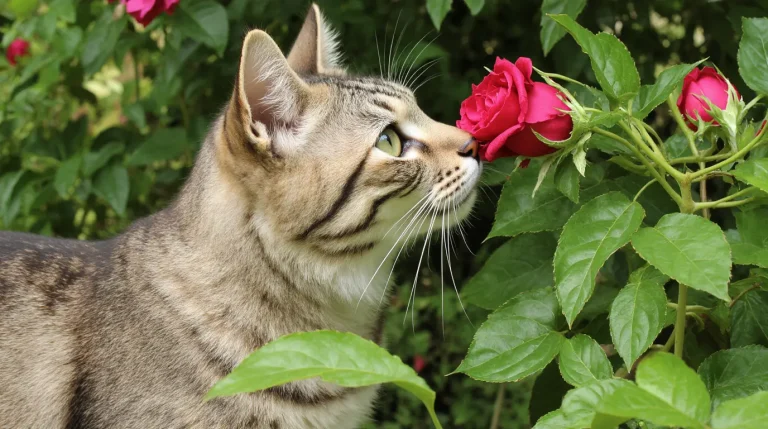 Are Roses Toxic to Cats
