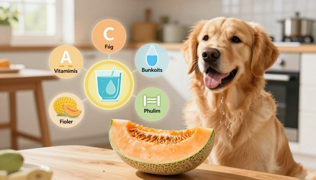 nutritional benefits of cantaloupe for dogs