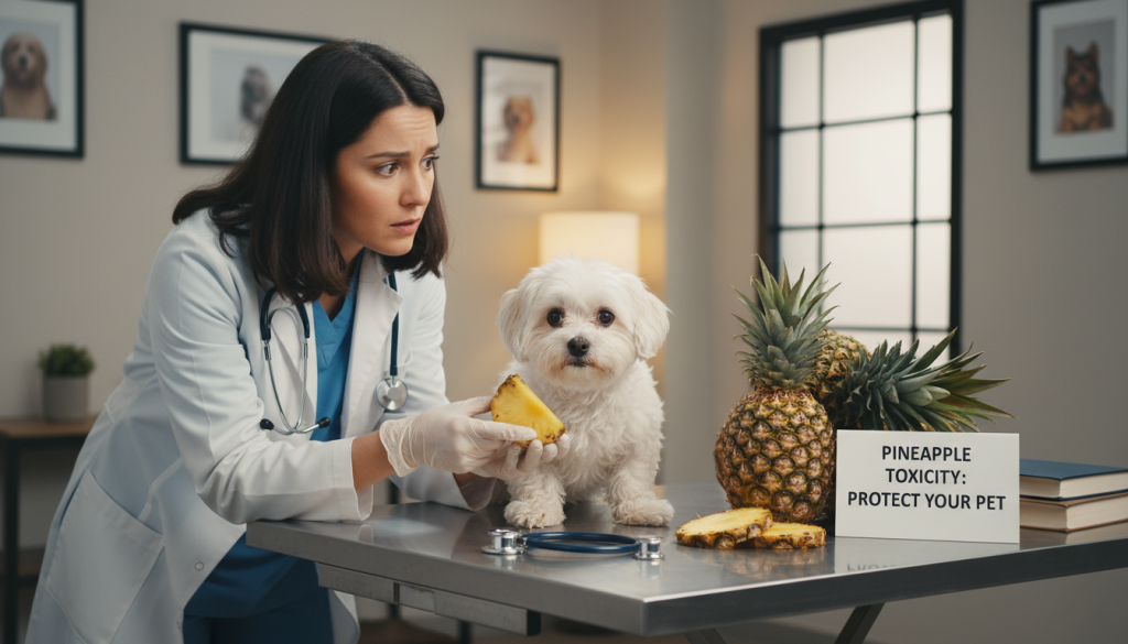 pineapple toxicity in dogs