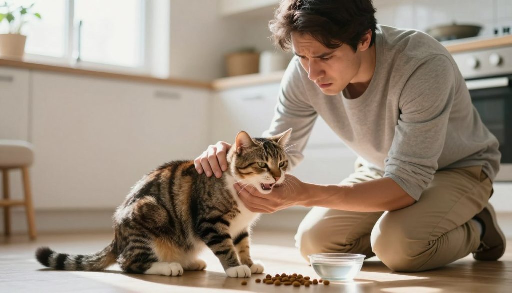 why is my cat vomiting